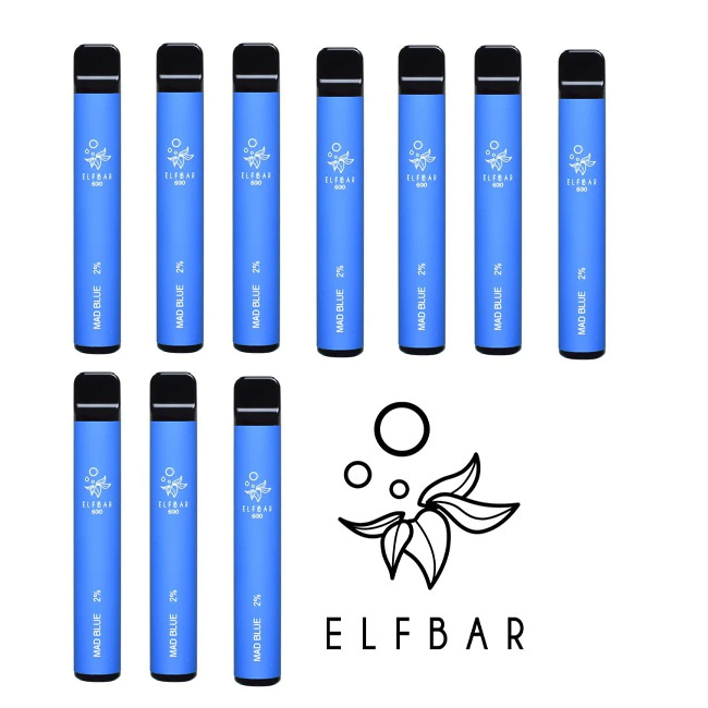 Elfbar - MAD BLUE 10 pack box