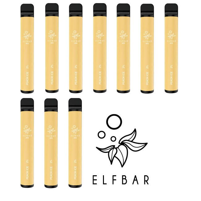 Elfbar - Peach Ice 10 pack box