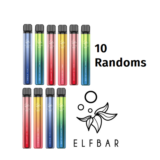 Elfbar V2.0 Big box or randomness, 10 random V2 Elfbars