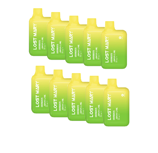 Lost Mary - Lemon Lime 10 pack box