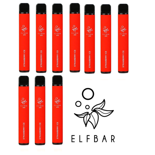 Elfbar - Strawberry Ice 10 pack box