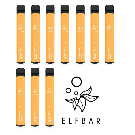 Elfbar - Strawberry Bannana 10 pack box