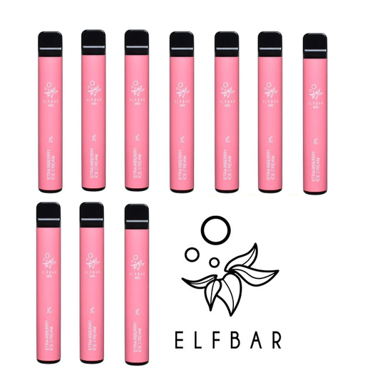 Elfbar - Strawberry Ice Cream 10 pack box