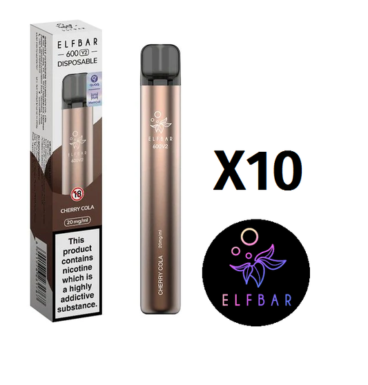 V2 Elfbar - Cherry Cola 10 pack box