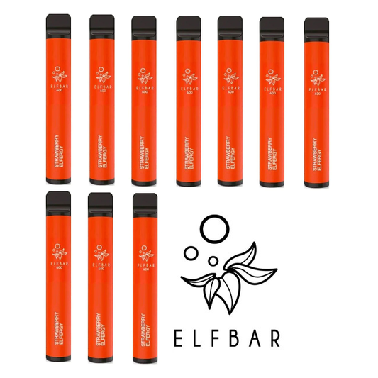 Elfbar - Strawberry Energy 10 pack box